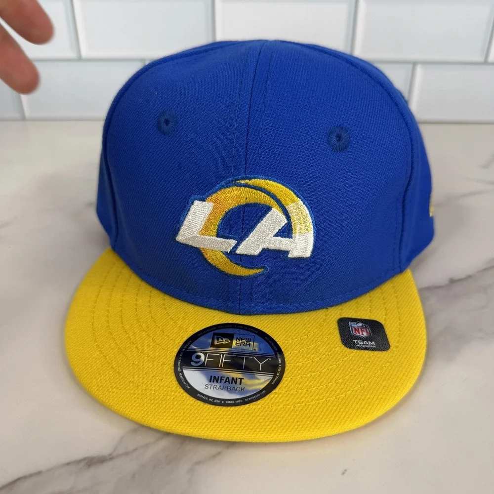 Los Angeles Rams Hat Cap‎ Strap Back Kids NFL Football Infant 9FIFTY New Era